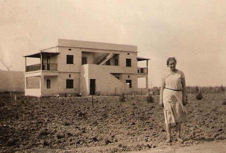 Bild zur Führung: Gründerhaus im Kibbuz Beit Zera, errichtet nach einem Entwurf von Richard Kauffmann (Bild: CC BY SA 4.0, 1928)